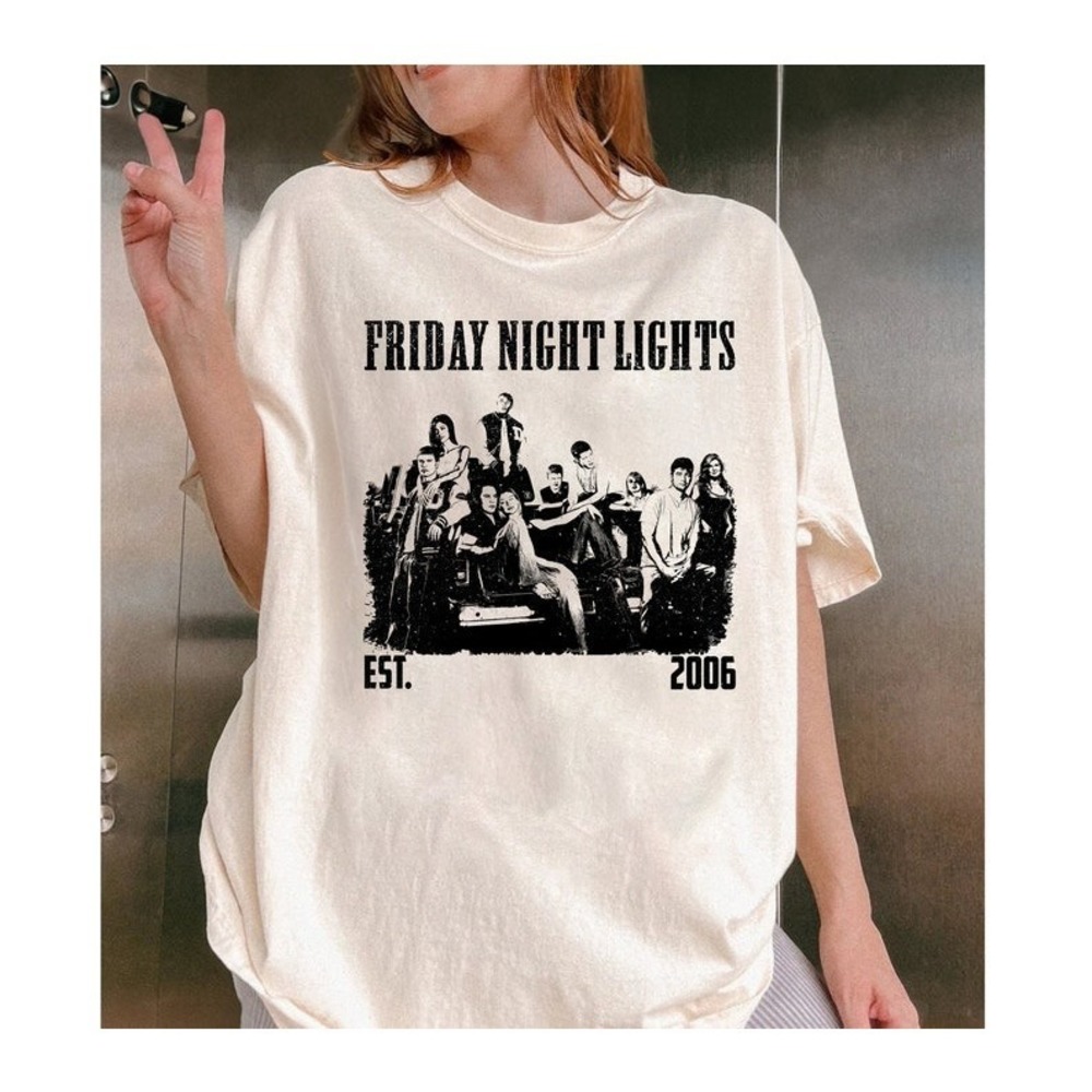 Friday Night Lights TShirt, TV Series T-Shirt, Movie T-Shirt, Retro TShirt